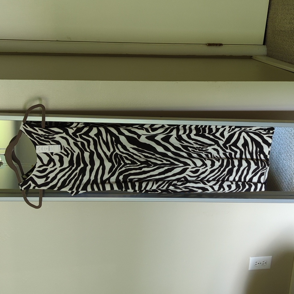 Animal print dress